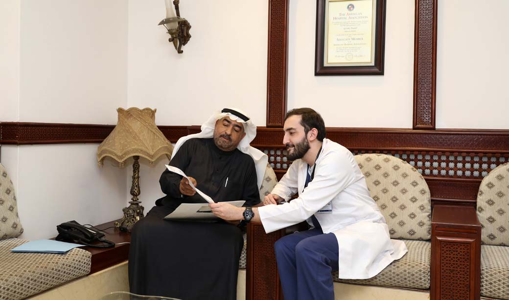قسم العلاقات العامة ورعاية المرضى العرب والاجانب