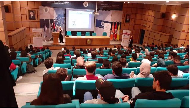 المستشفى التخصصي يقيم محاضرة توعوية في جامعة الأميرة سمية حول فيروس كورونا